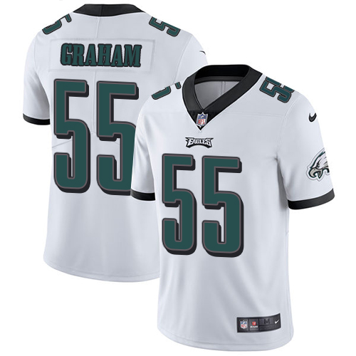 Nike Eagles #55 Brandon Graham White Men's Stitched NFL Vapor Untouchable Limited Jersey